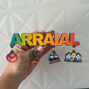 IMÃ COM PINGENTES ARRAIAL - Imagem 1